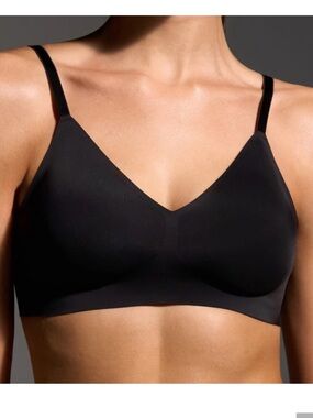 Eby Black Relief Bra Seamless Medium